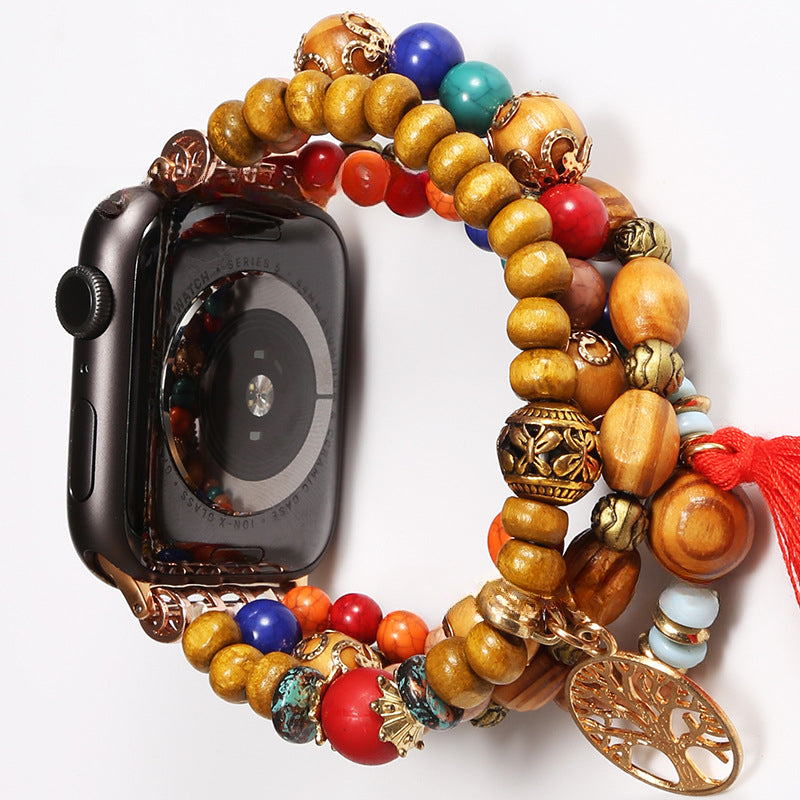 iWatch Strap Bohemian Style Beaded Strap Ethnic Style