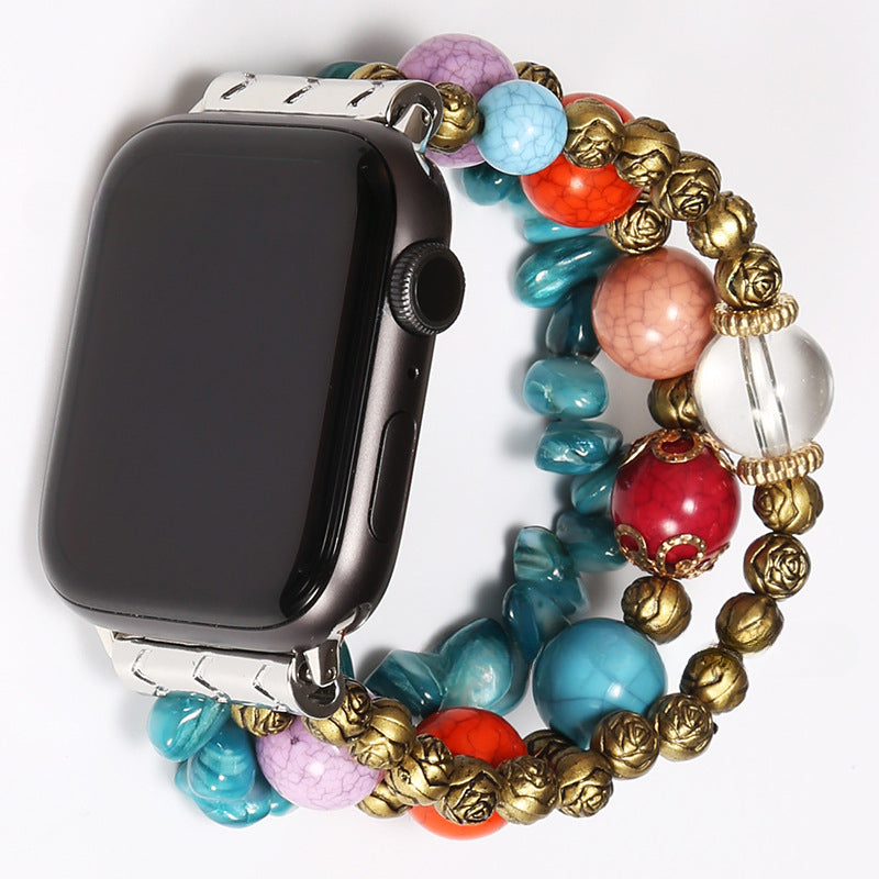 iWatch Strap Bohemian Style Beaded Strap Ethnic Style
