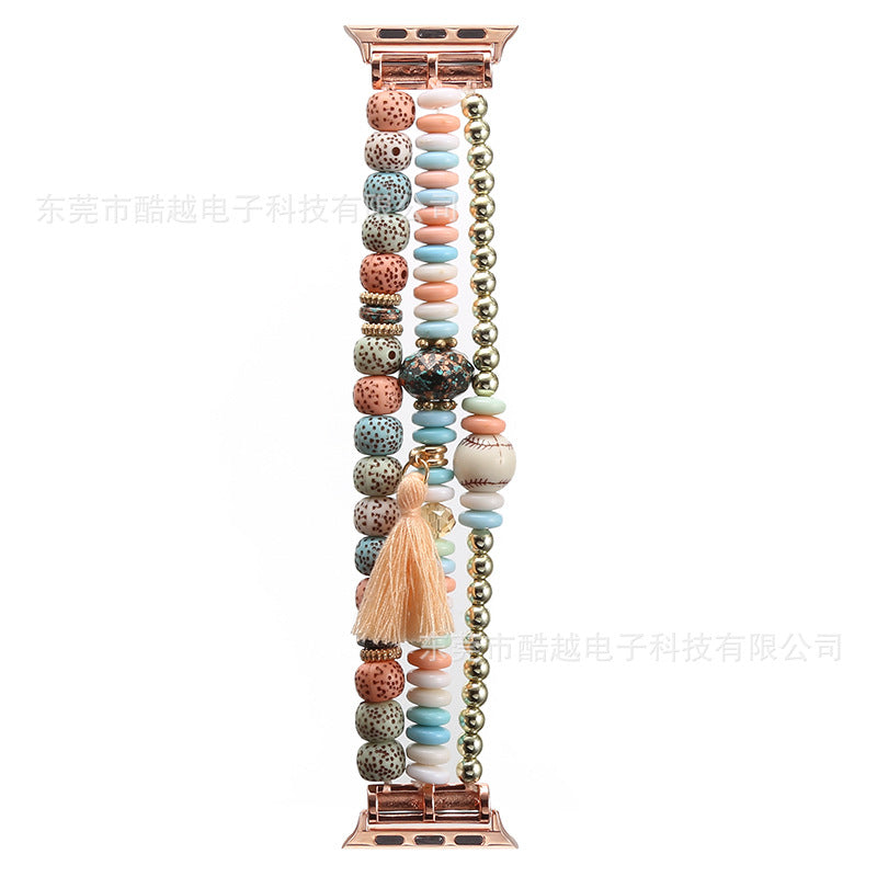 iWatch Strap Bohemian Style Beaded Strap Ethnic Style