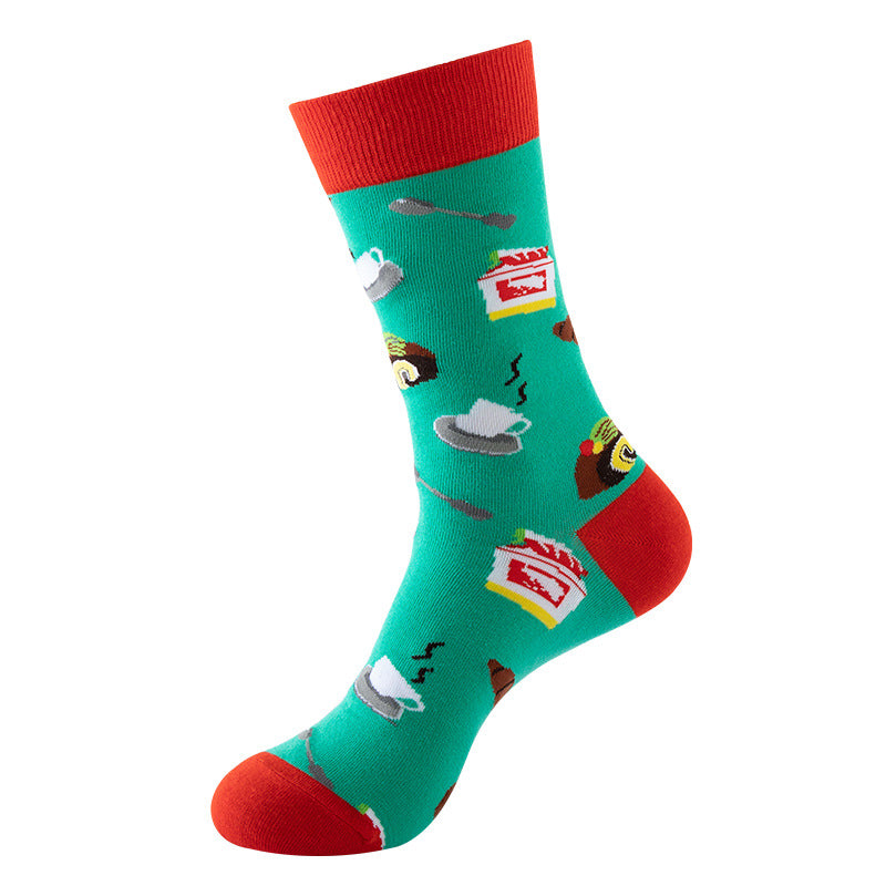 New, creative tube tide socks, star animal tide socks, men's street trend socks, women's