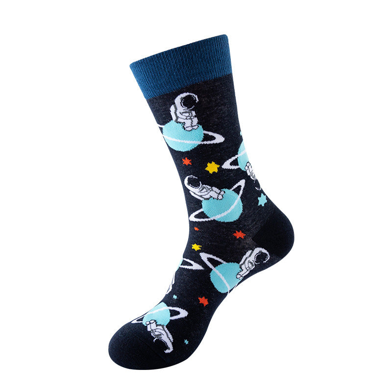 New, creative tube tide socks, star animal tide socks, men's street trend socks, women's