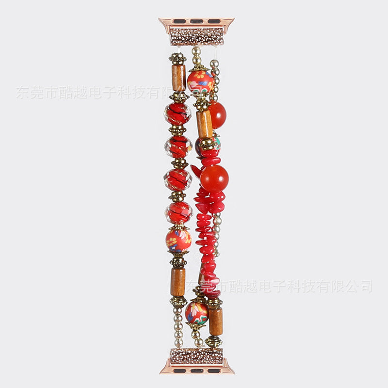 iWatch Strap Bohemian Style Beaded Strap Ethnic Style