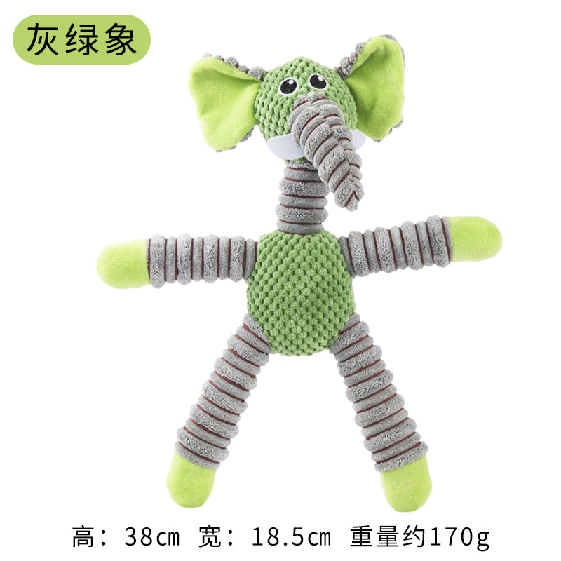 Dog Toys Sound Grinding Teeth Bite-resistant Large, Medium and Small Puppies Teddy Shiba Inu Corgi Training Puzzle Pet Supplies
