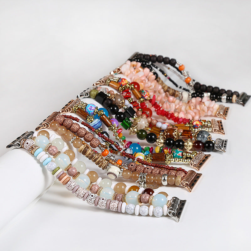 iWatch Strap Bohemian Style Beaded Strap Ethnic Style