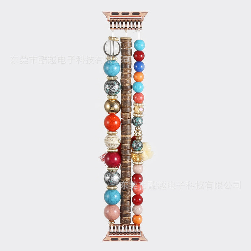 iWatch Strap Bohemian Style Beaded Strap Ethnic Style