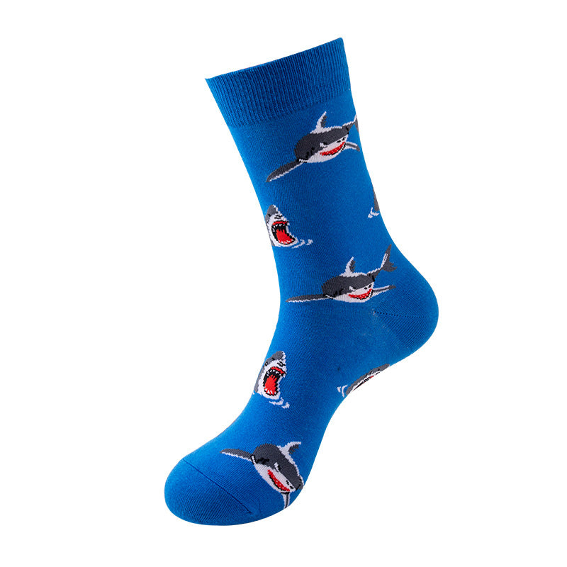 New, creative tube tide socks, star animal tide socks, men's street trend socks, women's