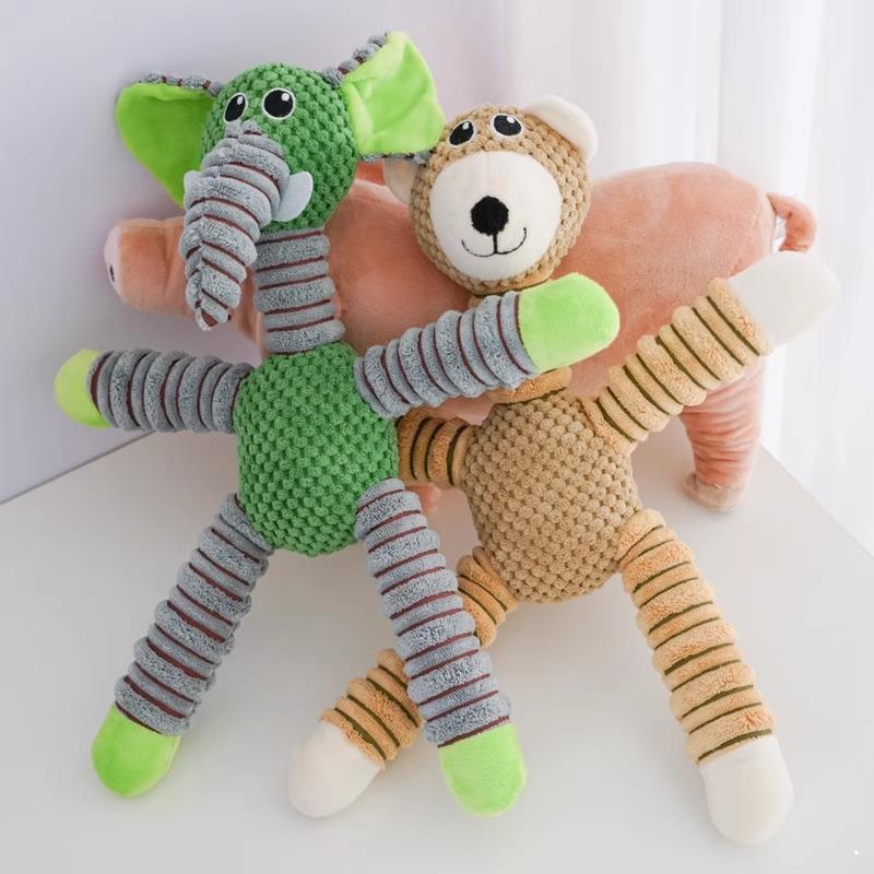 Dog Toys Sound Grinding Teeth Bite-resistant Large, Medium and Small Puppies Teddy Shiba Inu Corgi Training Puzzle Pet Supplies