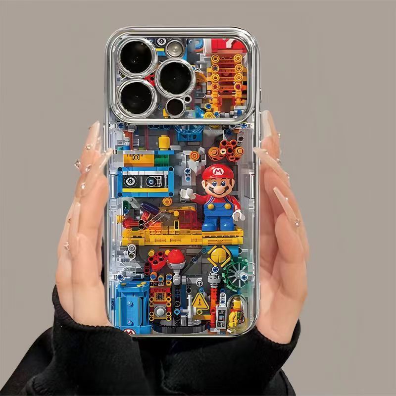 Building block Mario iPhone case
