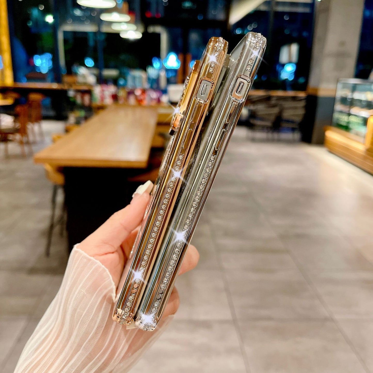 iPhone side drill magnetic phone case protective cover