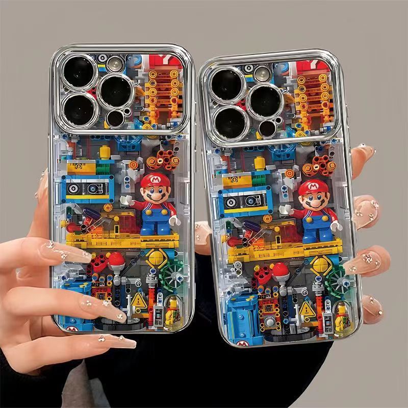 Building block Mario iPhone case