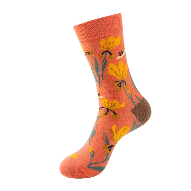 New, creative tube tide socks, star animal tide socks, men's street trend socks, women's