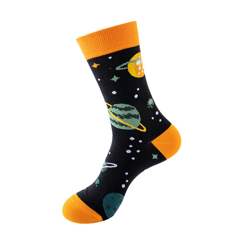 New, creative tube tide socks, star animal tide socks, men's street trend socks, women's
