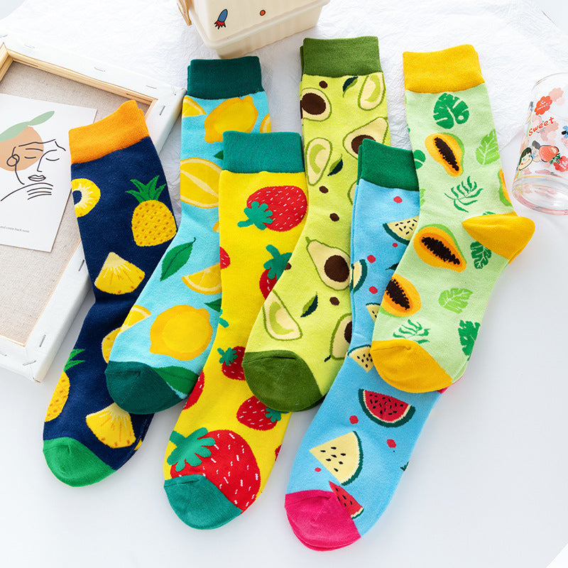 New, creative tube tide socks, star animal tide socks, men's street trend socks, women's