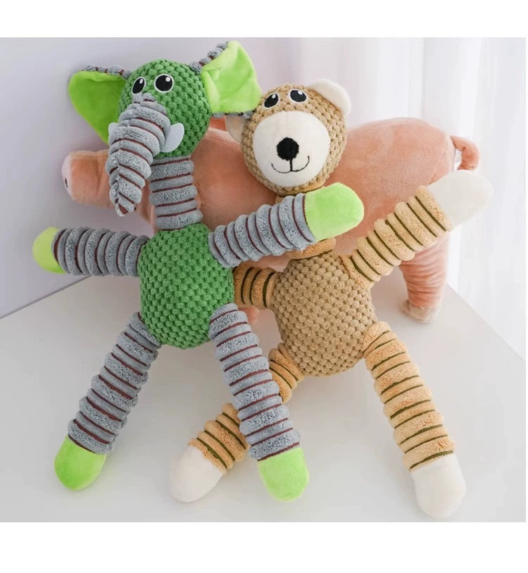 Dog Toys Sound Grinding Teeth Bite-resistant Large, Medium and Small Puppies Teddy Shiba Inu Corgi Training Puzzle Pet Supplies