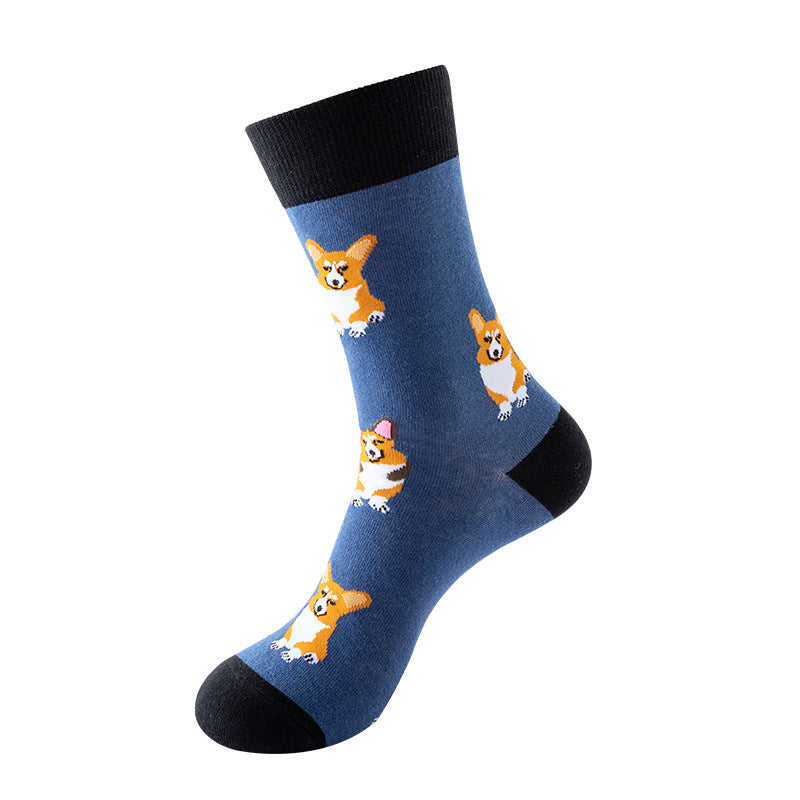New, creative tube tide socks, star animal tide socks, men's street trend socks, women's