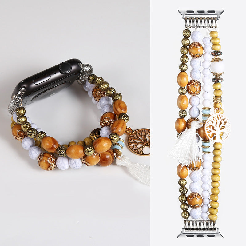 iWatch Strap Bohemian Style Beaded Strap Ethnic Style