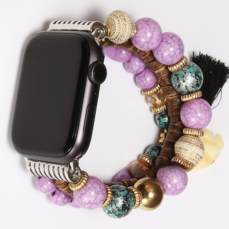 iWatch Strap Bohemian Style Beaded Strap Ethnic Style