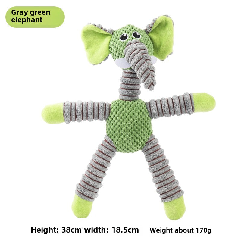 Dog Toys Sound Grinding Teeth Bite-resistant Large, Medium and Small Puppies Teddy Shiba Inu Corgi Training Puzzle Pet Supplies