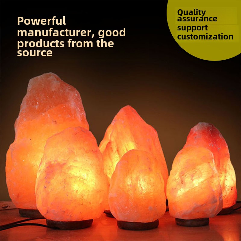 Manufacturers supply salt lamps Himalayan salt lamps Rose salt lamps Salt crystal lamps Table lamps Night lamps