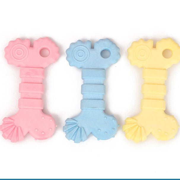 Dog toy molar stick TPR material teeth cleaning and bite-resistant small dog puppies gnawing and stuffy training toy wholesale