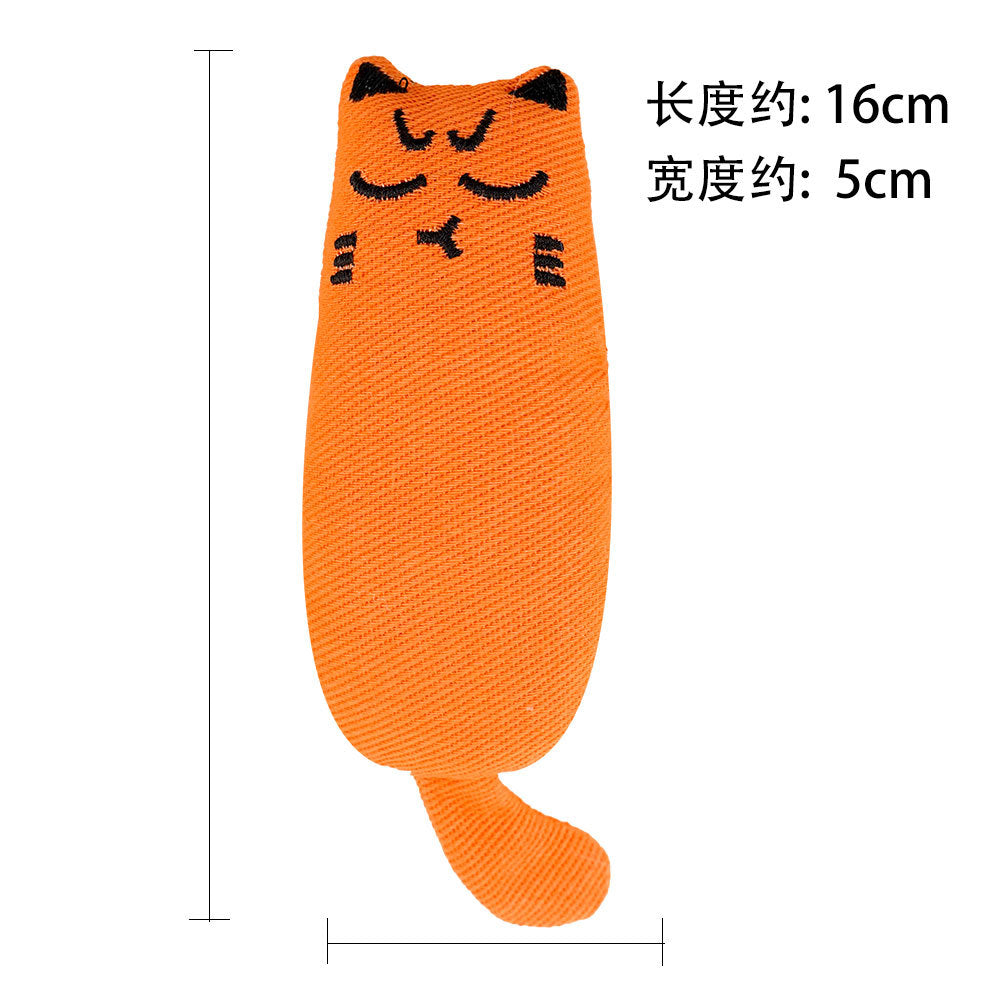 Cat Yellow Duck Dog Toy Plush Resistant Grinding Teeth Sound Answering Artifact Golden Retriever Corgi Pet Products