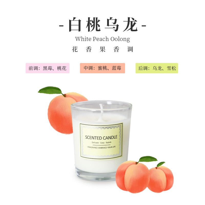 Scented candles, burn-resistant premium birthday gifts, candles, Valentine's Day aromatherapy atmosphere, fragrance souvenir gifts