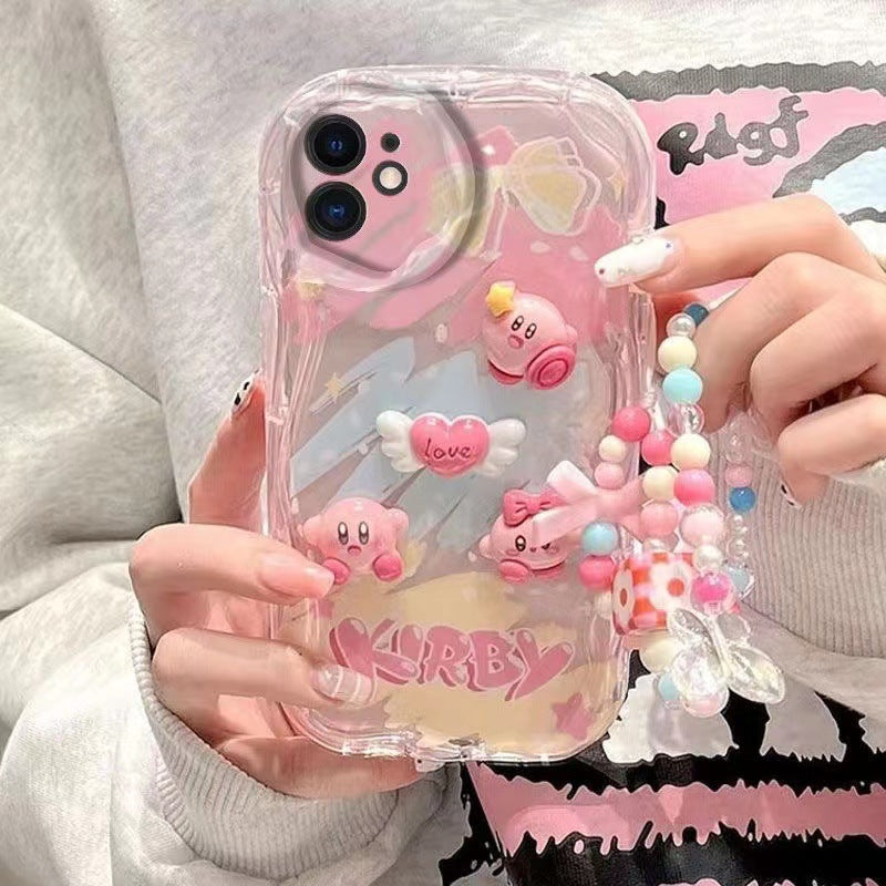 Applicable to Apple 16 mobile phone case iPhone12/13ProMax color graffiti three-dimensional protective case