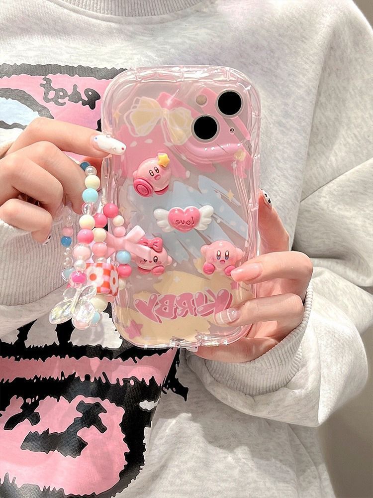 Applicable to Apple 16 mobile phone case iPhone12/13ProMax color graffiti three-dimensional protective case