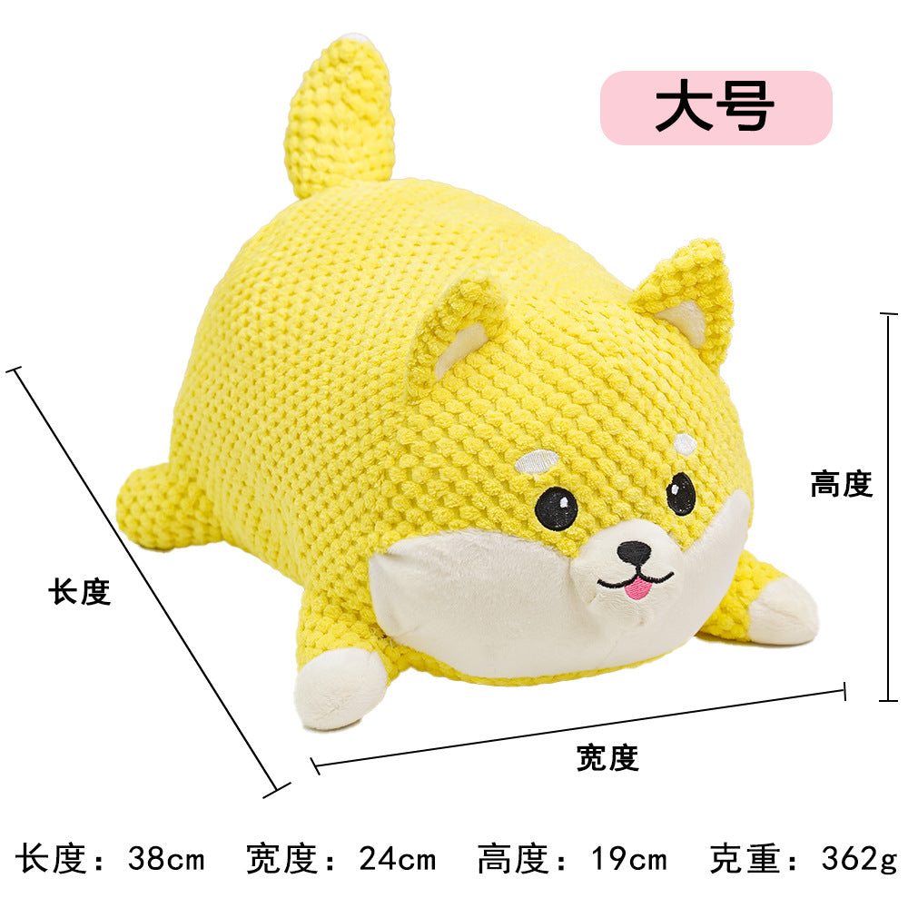 Cat Yellow Duck Dog Toy Plush Resistant Grinding Teeth Sound Answering Artifact Golden Retriever Corgi Pet Products