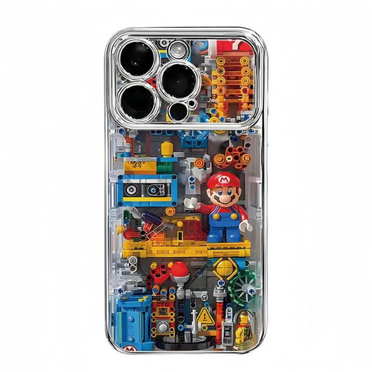 Building block Mario iPhone case