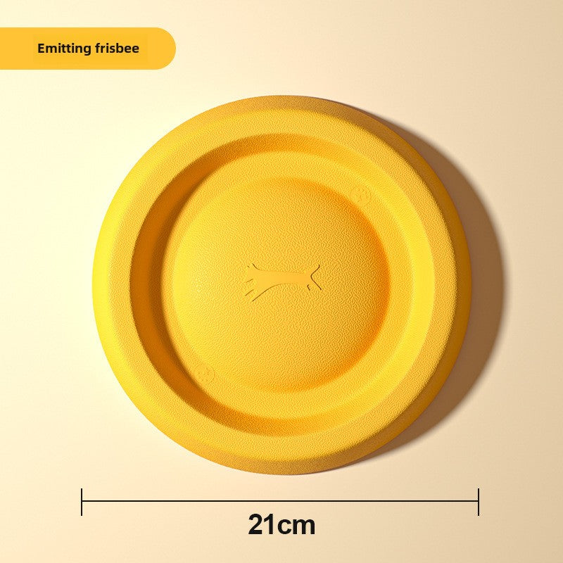 Dog Toys Large Dog Rings Frisbee Side Shepherd Sound Rally Rings Grinding Teeth Bite-resistant Pet Boredom Relief Artifact Toys