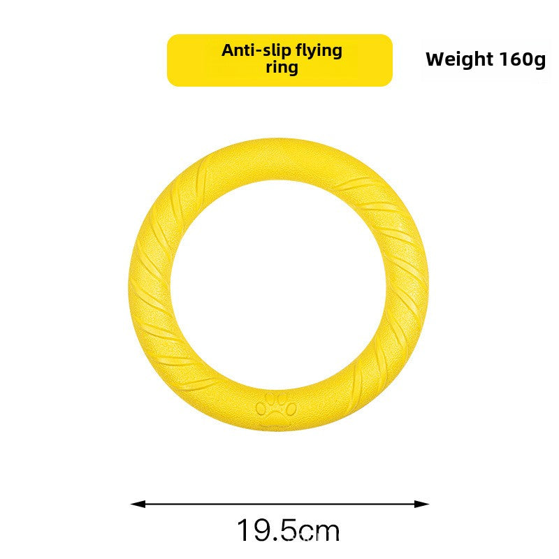 Dog Toys Large Dog Rings Frisbee Side Shepherd Sound Rally Rings Grinding Teeth Bite-resistant Pet Boredom Relief Artifact Toys