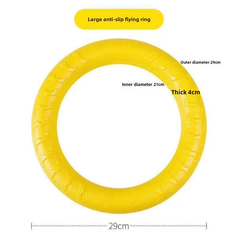 Dog Toys Large Dog Rings Frisbee Side Shepherd Sound Rally Rings Grinding Teeth Bite-resistant Pet Boredom Relief Artifact Toys