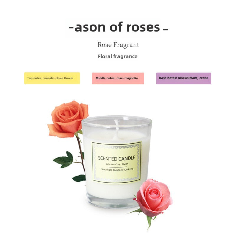 Scented candles, burn-resistant premium birthday gifts, candles, Valentine's Day aromatherapy atmosphere, fragrance souvenir gifts